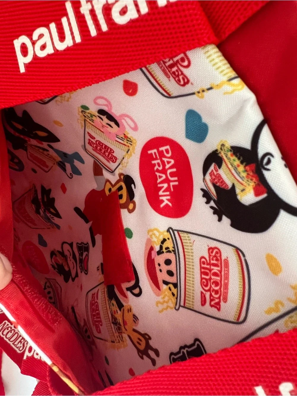 NWT Paul Frank x Nissin Cup Noodle Mini Backpack